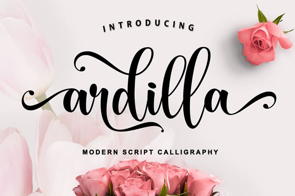 Ardilla Font merchant preview