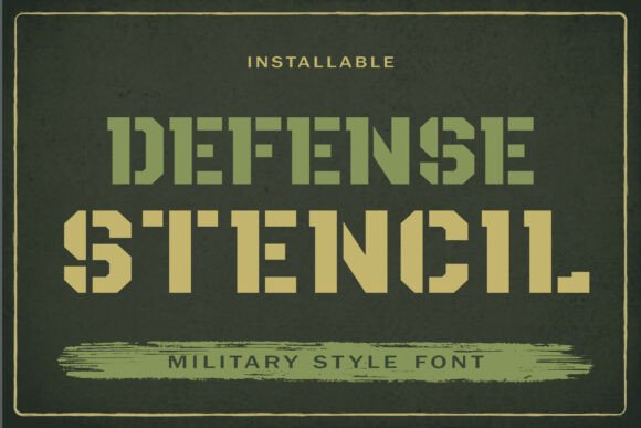Defense Stencil merchant preview