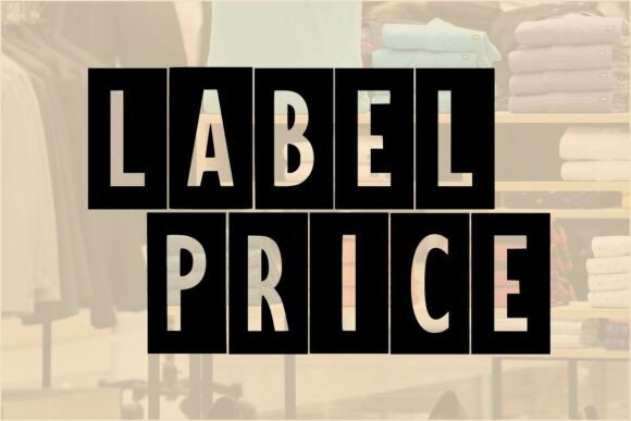 Label Price merchant preview