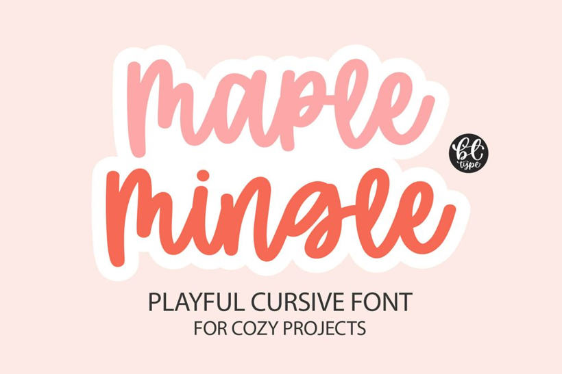 Maple Mingle merchant preview